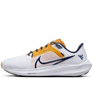NIKE AIR PEGASUS 40 WEST VIRGINIA MEN'S Size 12 WHITE/YELLOW NEW